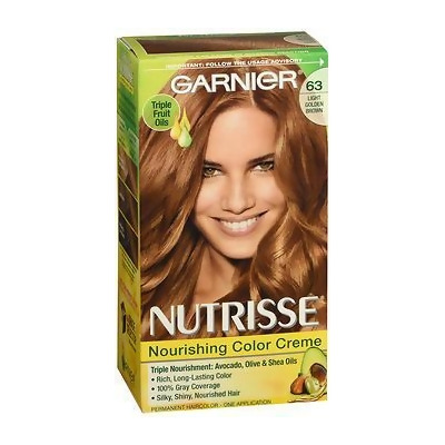 Garnier Nutrisse Haircolor - 63 Brown Sugar (Light Golden Brown) 