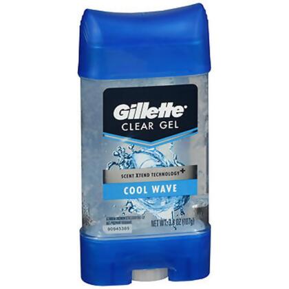 Gillette Anti-Perspirant Deodorant Clear Gel Cool Wave - 3.8 oz 