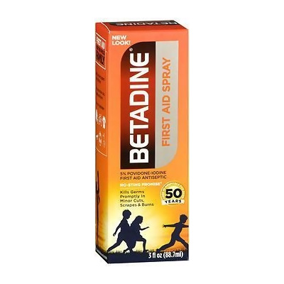 Betadine First Aid Spray - 3 oz 