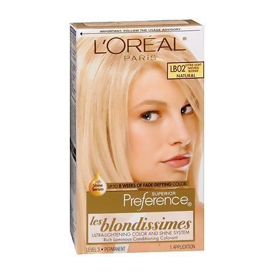 L'Oreal Superior Preference Les Blondissimes - LB02 Extra Light Natural Blonde (Natural) 