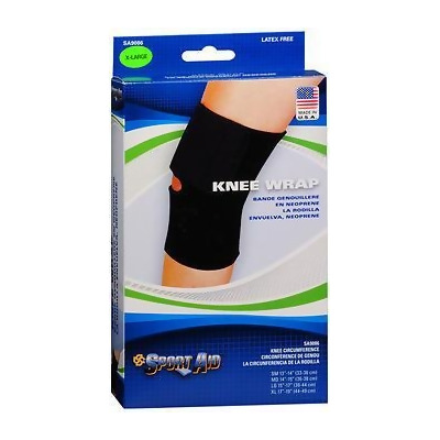 Sport Aid Knee Wrap - Black - Extra Large 