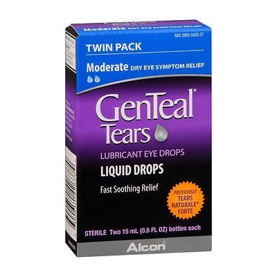 GenTeal Lubricant Eye Drops Moderate - 1 fl oz 