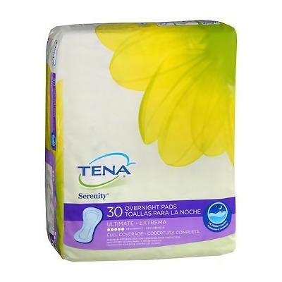 Tena Serenity Ultimate Full Coverage Overnight Pads - 3 pks of 28 ct 