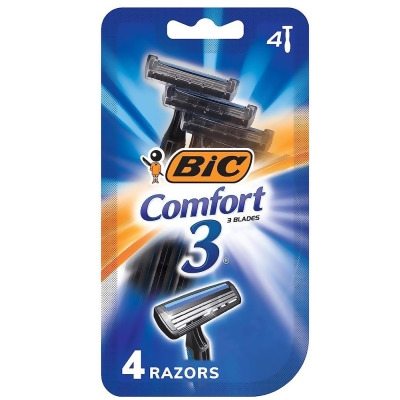 Bic Comfort 3 Shavers Sensitive Skin - 4 ct 