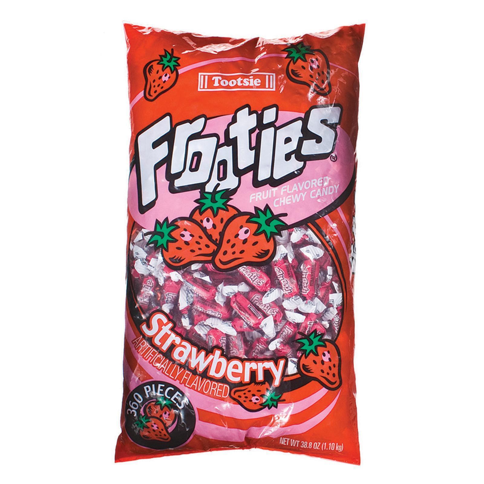 Tootsie Frooties, Strawberry, 360 Ct