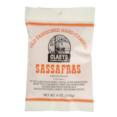 Claeys Hard Candies, Sassafras, 6 oz - Each 