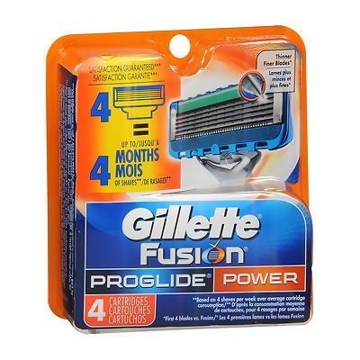 Gillette Fusion ProGlide Cartridges Power - 4 Ct. 