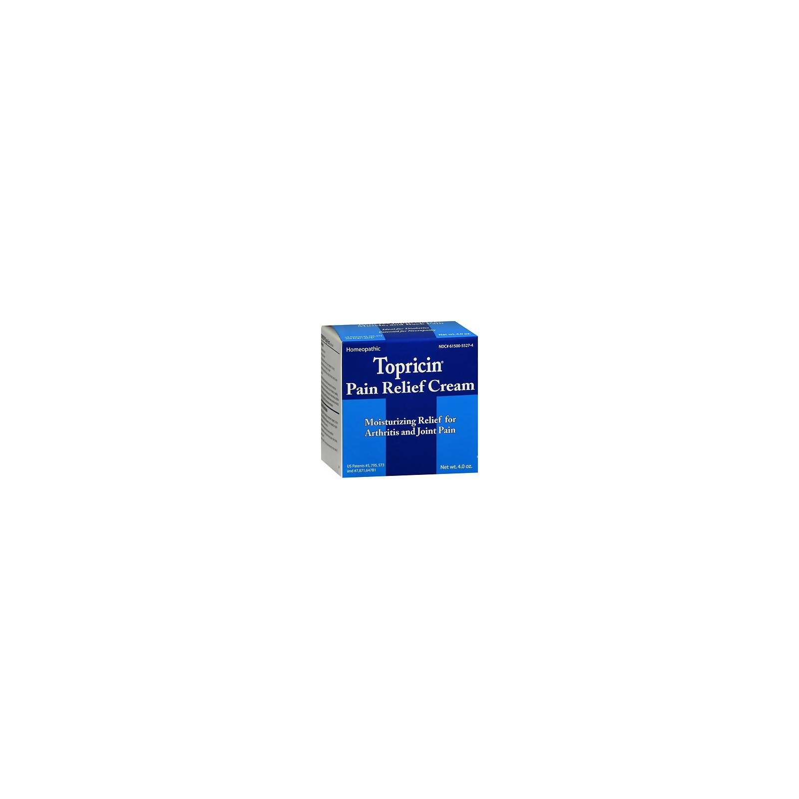 Topricin Pain Relief and Healing Cream - 4 oz