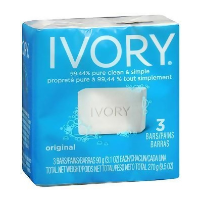 Ivory Simply Bar Soap Original - 3 ea. 