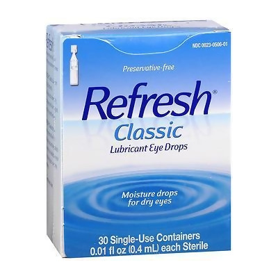 Refresh Classic Lubricant Eye Drops Single-Use Containers - 30 X 0.4 ml 