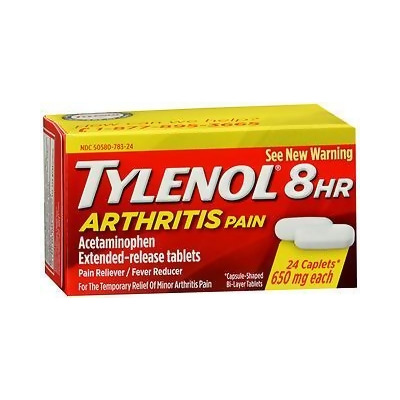 Tylenol 8 HR Arthritis Pain Caplets, 650mg - 24 ct 