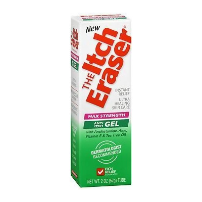 The Itch Eraser Anti-Itch Gel Max Strength - 2 oz 