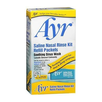 Ayr Sinus Nasal Rinse Kit Refill Packets 