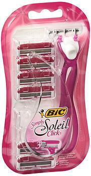Bic Simply Soleil Click Disposable Razor System 