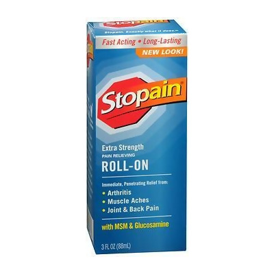 Stopain Extra Strength Pain Relieving Roll-On - 3 oz 