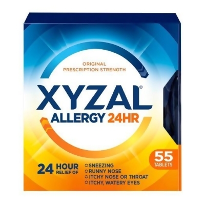 Xyzal Allergy 24 Hour - 55 Tablets 