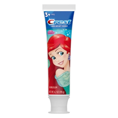 Crest Pro-Health Stages Anticavity Fluoride Toothpaste Disney Princesses Bubble Gum - 4.2 oz 