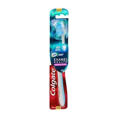 Colgate 360 Degrees Enamel Health Sensitive Toothbrush Extra Soft 
