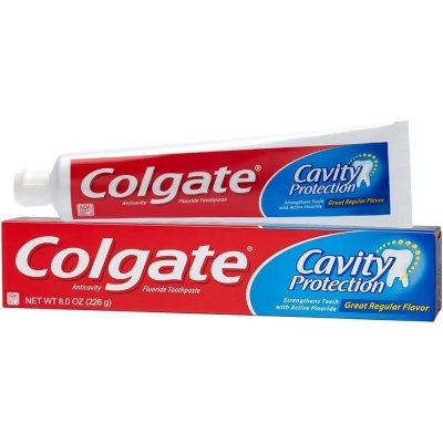 Colgate Cavity Protection Fluoride Toothpaste Regular Flavor - 8 oz 
