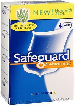 Safeguard Deodorant Antibacterial Deodorant Soap White - 16 oz