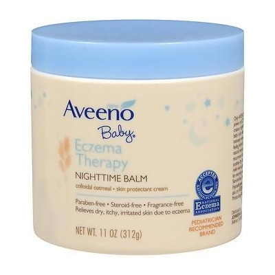 Aveeno Baby Eczema Therapy Nighttime Balm - 11 Oz, Pack Of 2 From The 