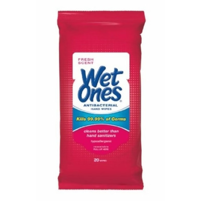 Wet Ones Travel Pack Antibacterial - 20 Count 