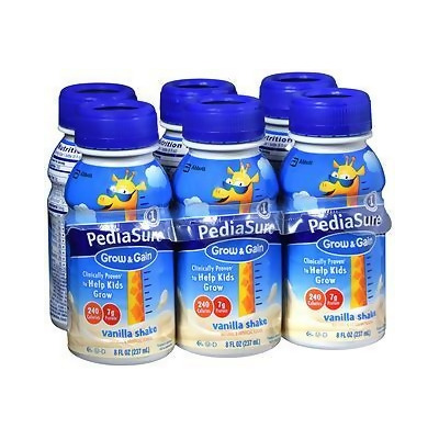 PediaSure Liquid Vanilla, 8 oz - 6 Pack 