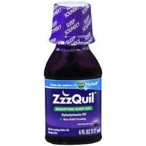 323900013964 UPC - Zzzquil Nighttime Sleep Aid Liquid Warming Berry Flavor  6 Oz