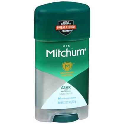 Mitchum Men Advanced Control Anti-Perspirant & Deodorant Gel Unscented - 2.25 oz 
