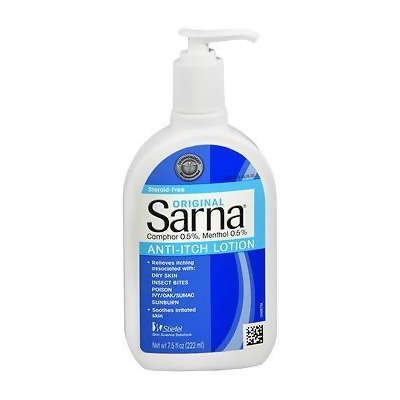 Sarna Anti-Itch Lotion Original - 7.5 oz, Pack of 2 