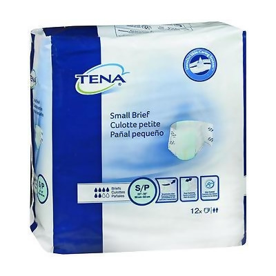 Tena Briefs Small 22 36 Inches - 8 Packs of 12 