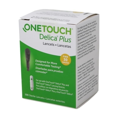OneTouch Delica Lancets, Fine 30 Gauge - 100 ct 