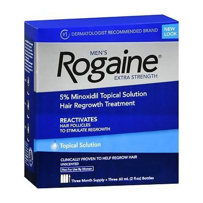 Rogaine Men's Extra Strength Hair Regrowth Treatment - 6 OZ 3-month supply 