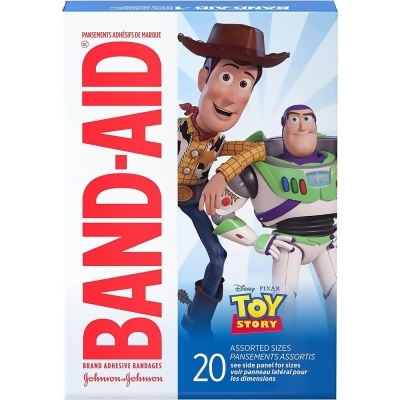Band-Aid Adhesive Bandages Assorted Sizes Toy Story 4 - 20 ct 