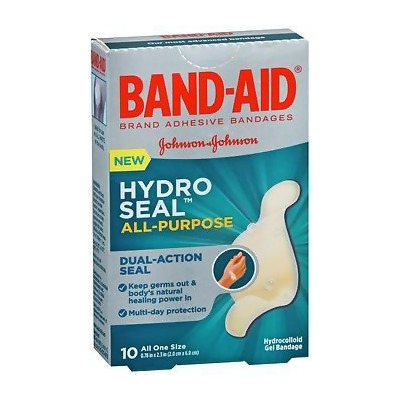 Band-Aid Hydro Seal All-Purpose Hydrocolloid Gel Bandages - 10 ct 