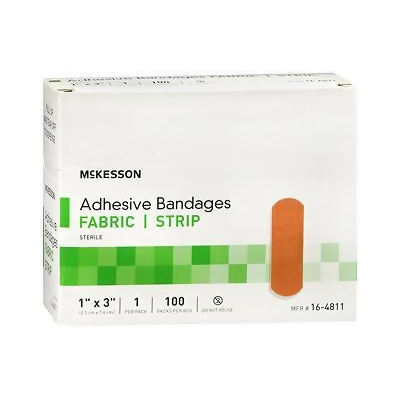 McKesson Adhesive Bandages Fabric Strips 1