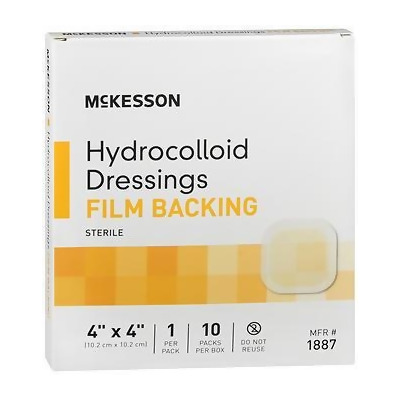 McKesson Hydrocolloid Dressing Film Backing 4