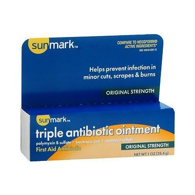 Sunmark Triple Antibiotic Ointment, Original Strength - 1 oz 