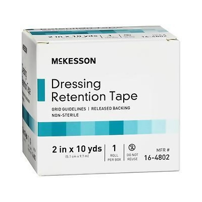 McKesson Dressing Retention Tape Roll 2 in x 10 yds 