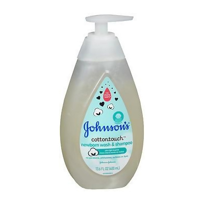 Johnson's Cottontouch Newborn Wash & Shampoo - 13.5 oz 
