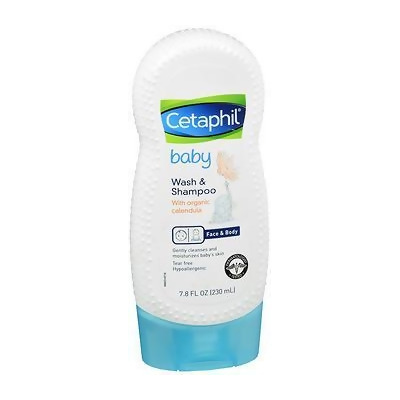 Cetaphil Baby Wash & Shampoo With Organic Calendula - 7.8 oz 
