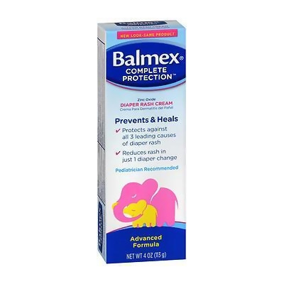 Balmex Complete Protection Diaper Rash Cream - 4 oz 