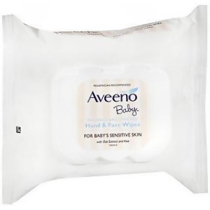 Aveeno Baby Hand & Face Wipes - 25 ct