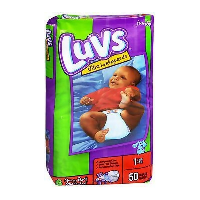 Luvs Ultra Leakguard Diapers Size 1, 8-14 lb - 2 packs of 48 