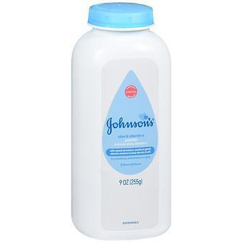 JOHNSON'S Powder Aloe & Vitamin E 9 oz