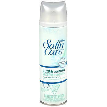 Gillette Satin Care Ultra Sensitive Irritation Defense Shave Gel - 7 oz