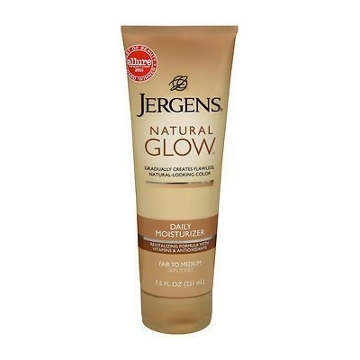 Jergens Natural Glow Daily Moisturizer Lotion Fair to Medium Skin Tones - 7.5 oz 