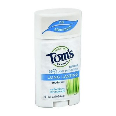 Tom's of Maine Natural Long-Lasting Deodorant Stick Lemongrass - 2.25 oz 