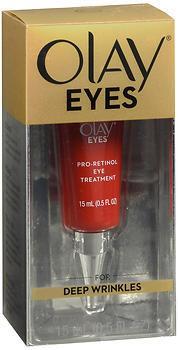 olay eyes pro retinol eye treatment for deep wrinkles