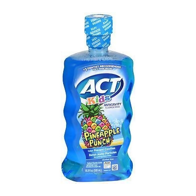 Act Kids Anticavity Fluoride Rinse Pineapple Punch - 16.9 oz 
